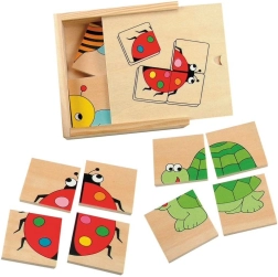 Dėlionė mažyliams – rinkinys 4 vnt.