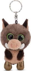 NICI Glubschis pliušinis raktų pakabukas šernas Truffle Fluffle 9 cm