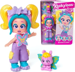 KookyLoos Pet Party Sophie – kolekcinė lėlė su augintiniu