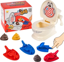 Skill Game Toilet Catapult with Pile