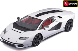Modelis Lamborghini Countach LPI 800-4 1:24, Bburago, baltas