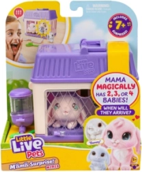 Little Live Pets interaktyvūs triušiukai Mama Surprise su staigmena