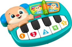 Fisher-Price edukacinis Šuniuko išminčiuko pianinas „Ucz się i śmiej!”