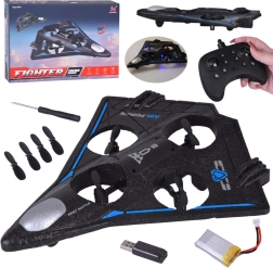 Lengvas RC dronas su LED efektais ir 360° akrobatiniais triukais