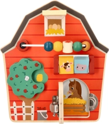 Medinė aktyvioji lenta „Tvartas“