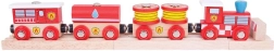 Didelis gaisrinis traukinys Bigjigs Rail