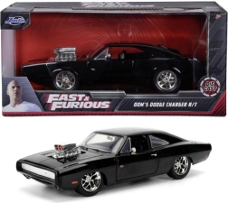 Greiti ir įsiutę 1970 Dodge Charger 1:24 metalinis automobilio modelis