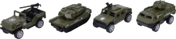 Metalinis karinis žaislinis automobilis 8 cm