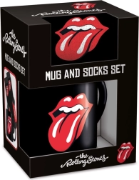 The Rolling Stones vyriškas dovanų rinkinys su puodeliu ir kojinėmis