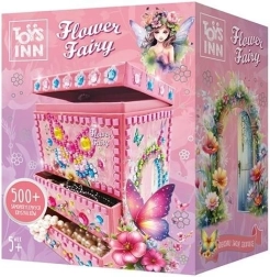 Decorative Jewelry Box Flower Fairy Bellisa – creative mosaic set for kids