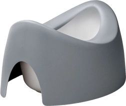 Dvigubas, ergonominis vaikiškas naktipuodis su snapeliu Teggi, pilkas