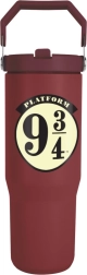 Harry Potter kelioninis puodelis su rankenėle „9 ir 3/4 platforma“, 850 ml