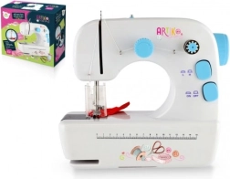 Kompaktiška siuvimo mašina su metaline konstrukcija ir šviesos efektais