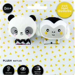 GaGaGu riešinės barškučiai Beždžionėlė ir Panda