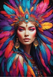 Puzzle Indian Beauty 1000 Pieces