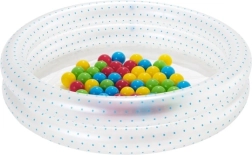 Pripučiamas baseinėlis su kamuoliukais 91 × 20 cm BESTWAY + 50 kamuoliukų – Mėlyna