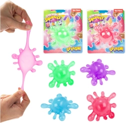 Toi-Toys antistresinė tempiama silikoninė varlė, 4 spalvų