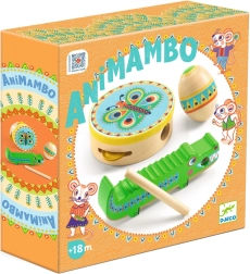 DJECO Music Set: tambourine, maracas and guiro
