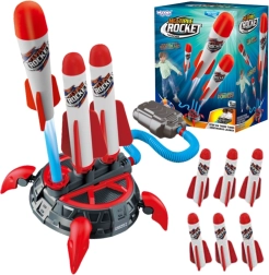 Woopie putų raketinė šaudykla su pompa, 6 raketos