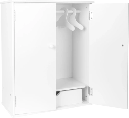 Small Foot Wardrobe for Dolls White