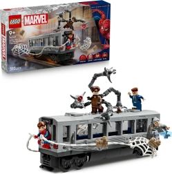 LEGO® Marvel 76321 Žmogus-voras prieš daktarą Oktavių: metro scena
