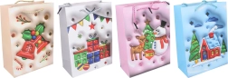 Christmas gift bag L 31 × 40 × 12 cm - 1 piece