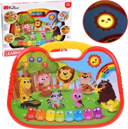 Interaktyvūs mokomieji klavišai su gyvūnais ir melodijomis