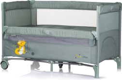 Travel Baby Cot Relax Basil with Foldable Side
