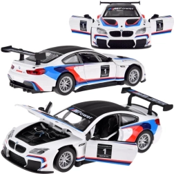 Metalinis modelis BMW M6 GT3 1:32 su šviesomis ir garsu