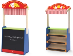Viga Toys teatras ir parduotuvėlė 2 viename