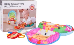 Sensorinis kūdikių U formos pagalvė Giraffė su žaislais