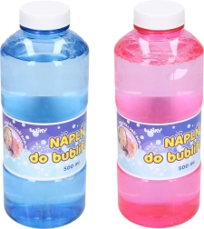 Muilo burbulų skysčio papildymas 0,5 l su čekiška pakuote