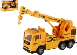 RUI JIA žaislinis autokrautuvas su kranu su šviesos ir garso efektais
