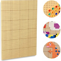 Masterkidz kūrybinė sieninė STEM lenta 120x80 cm be montavimo skydo