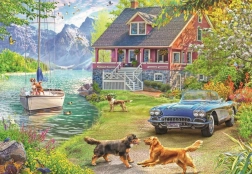 Ravensburger puzzle Summer by the Lake 200 pieces