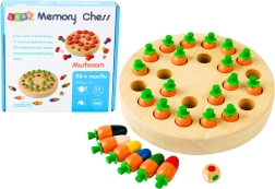 Medinis šeimos atminties žaidimas „Morkytės“