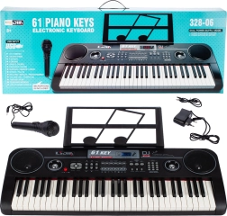 Elektroniniai vargonai 61 klavišas + mikrofonas