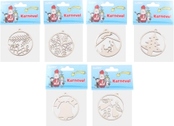 Medinis kalėdinis papuošimas 63 mm