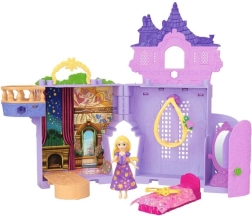 Disney princesė Rapunzelė – nešiojama pilies trobelė su lėlyte