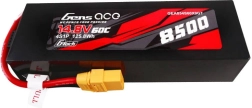 Gens Ace G-Tech 8500 mAh 14,8 V 60C 4S LiPo baterija su polikarbonato korpusu ir XT90 jungtimi