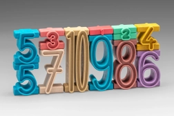 Wissner wooden stacking numbers 11 pcs