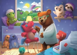 Ravensburger dėlionė Pliušinė greitoji pagalba – 35 detalės