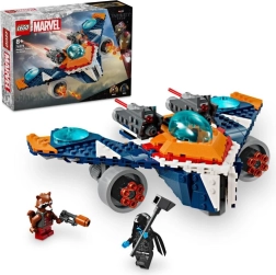 LEGO® Marvel 76278 Rocketo „Warbird“ prieš Ronaną