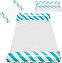 Pripučiama paplūdimio vandens supamoji gultė mėlyna