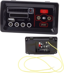 Muzikos skydelis akumuliatorinei transporto priemonei – 12 V