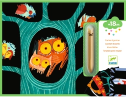 Braižomi gyvūnėlių paveikslėliai patiems mažiausiems nuo Djeco