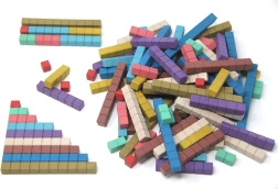 Wissner Montessori skaičiavimo lazdelės, 100 vnt.