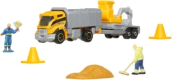 Matchbox Adventure MBX Construction – statybų rinkinys su transporto priemonėmis ir priedais