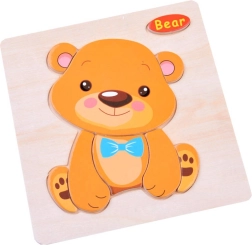 Medinės dėlionės Gyvūnėliai