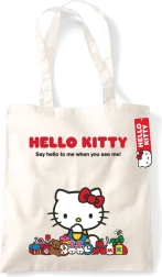 Natūrali pirkinių tašė HELLO KITTY